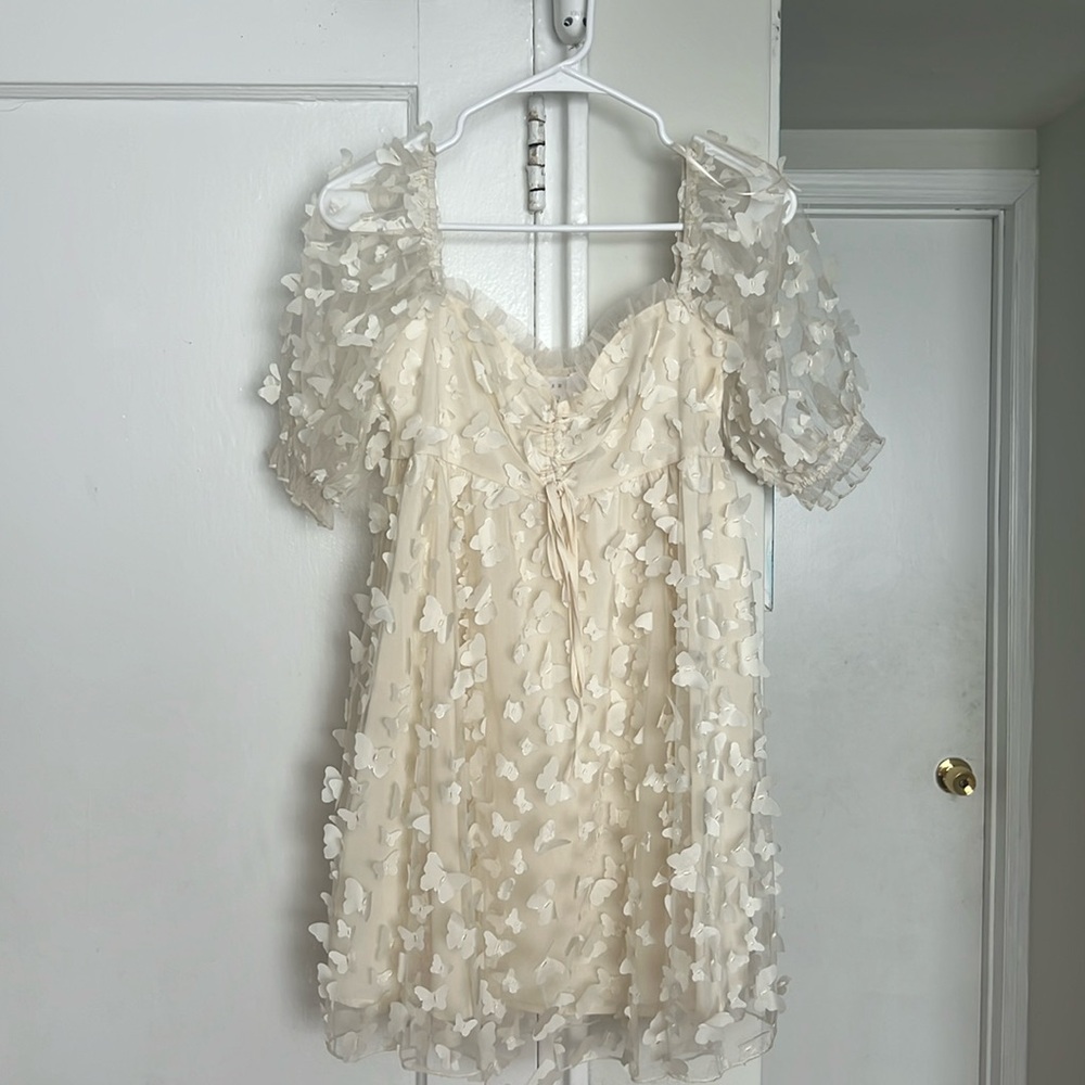 prettiest flutter babydoll dress
